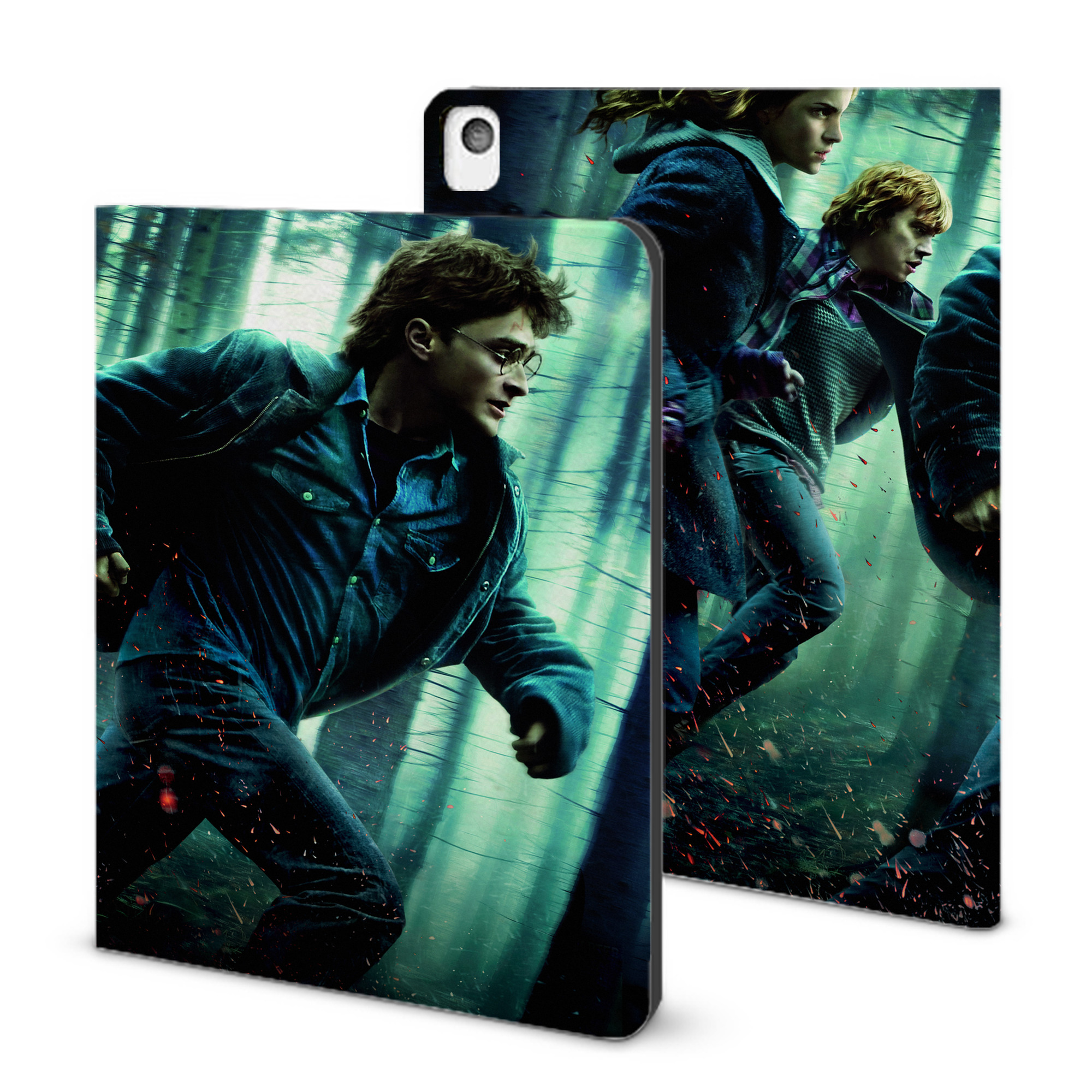 （画像用） Harry Potter ハリー・ポッターシリーズ IPadケース ペンホルダー付き ブックスタイルデザイン